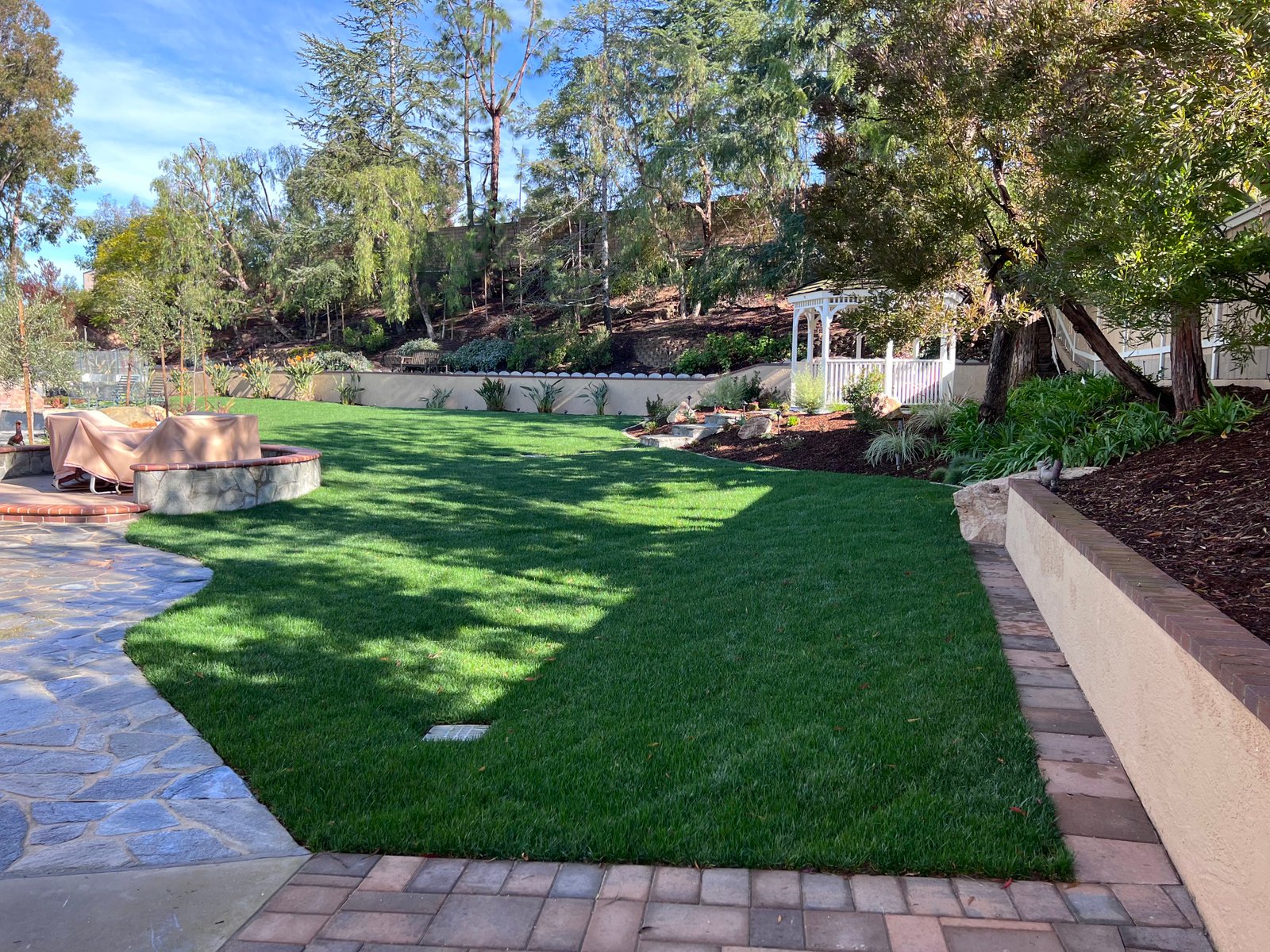 Beautiful landscaping by Villa Verde